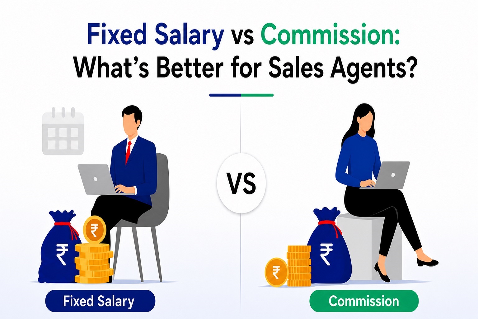 Fixed Salary vs Commission What’s Better for Sales Agents