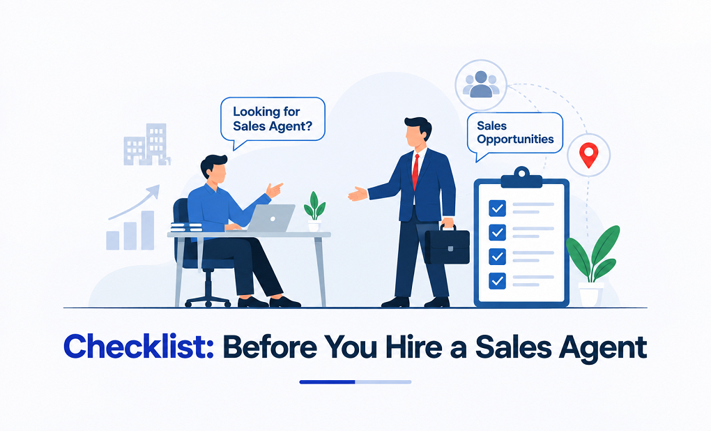 Checklist Before You Hire a Sales Agent